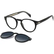 David Beckham DB7104/CS 807/WJ ONE SIZE (49) Črna/Siva