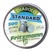 Metki za zračno orožje | diabole Fritzmann Airgun Ammunition Diabolo Standard 4.5 mm | ravni (500 kos)