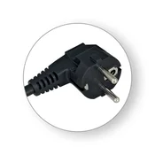 Commel Povezovalni kabel H05VV-F 3G1 L=1,5 m, črn