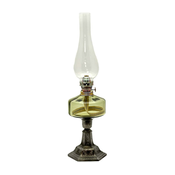 Petrolejska lampa LUDMILA 42 cm šumsko zelena
