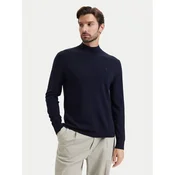 Calvin Klein Pulover LV04LE309G Mornarsko modra Regular Fit