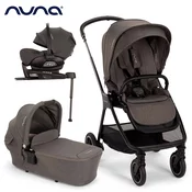nuna otroški voziček 4v1 triv™ next + lytl™ + arra™ flex thunder + isofix baza next
