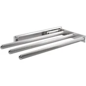 Držalo Pluto za krpe in brisače troročno 444 mm aluminij krom