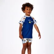 Splash about short sleeve rash top tug boats 3-4