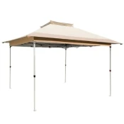 Gazebo paviljon sa mehanizmom 350x350cm Braon ( 1680 )