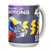 Los Angeles Rams Super Bowl LVI Champions Jumbo šolja