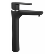 Ferro Armatura za umivalnik visoka ALGEO BLACK (črna)