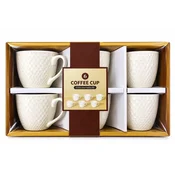 Set šolja za kafu K005-04, 6 komada, Bele