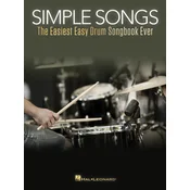 Hal Leonard Simple Songs: The Easiest Easy Drum Songbook Ever Note