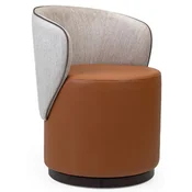 Casa Padrino luxury stool brown/gray H. 78.5 cm - Luxury living room & hotel furniture