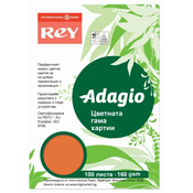 Karton za kopiranje u boji Rey Adagio - Orange, A4, 160 g/m2, 100 listova