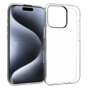 MaxMobile maska za iPhone 16 Pro ULTRA SLIM prozirna