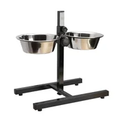 IP | Dve skledi na nastavljivem stojalu - 2x 4,7 l premera 28 cm