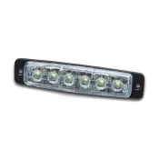 Opozorilna lučka LED, 12-24 V, R65, oranžna 911F6-A