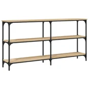 Vidaxl Konzolna mizica sonoma hrast 150x29x75 cm inženirski les