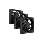 slomart Set 3 PWM ventilatorjev Fury Sai S12 (črn)