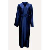 Ženski kimono Athena, Dugi, Tamnoplavi