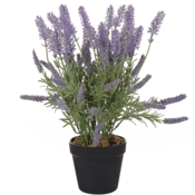 Beliani Umetna rastlina v loncu 42 cm LAVENDER PLANT