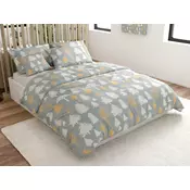 Ljubki dom Bombažna posteljnina HOLLY REST siva Velikost posteljnine: 70 x 90 cm | 140 x 200 cm