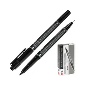 M&G permanentni marker dvostranski 0,5 /1,0 mm - črn