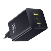BASEUS EnerFill FE11 100W USB-A USB-C zidni punjac - crni