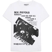 Sex Pistols Manchester Flyer White M Majica