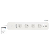 Pametni produžni kabel kabel s prekidacem 1,5 m 4U + 4xUSB Wi-Fi