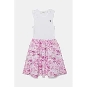 Guess Vsakodnevna obleka J5GK29 KCSQ4 Bela Classic Fit