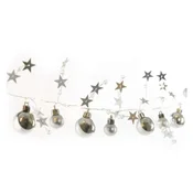 20LED GIRLAND SILVER BALL 2AA WW
