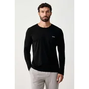 BOSS loungewear majica z dolgimi rokavi moška bombažna z elastanom Mix&Match LS-Shirt R