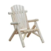 Homestar Vrtni stol Adirondack 83x68x101 cm naravne barve