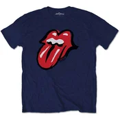 The Rolling Stones No Filter Tongue Navy Blue L Majica