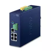 PLANET Industrial 5-Port gateway/controller