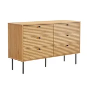Homestar Komoda LINE 120x40x75 cm hrastova skorja