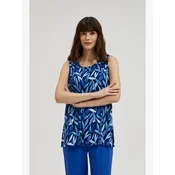 Marisse Womens Blouse L-Ts-4421 Navy