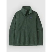 Patagonia Better Sweater 1/4 Half-Zip Fleece Sweater canopy green