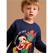Sinsay - Dukserica crewneck Mickey Mouse - mornarsko