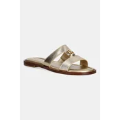 MICHAEL Michael Kors natikači ženski usnjeni Erin Flat Sandal