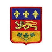 shumee Našitek grba Quebeca - magnetna podlaga - vezen našitek/značka/emblem