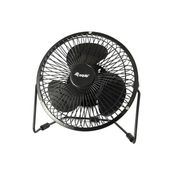 shumee USB namizni ventilator črne barve Equip 245420 95x200x200 mm