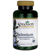 SWANSON minerali Selenium, 200 kapsul