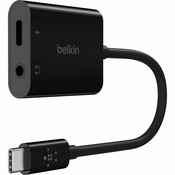 Belkin RockStar 3,5mm Audio- and USB-C Chargeadapter NPA004btBK