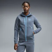 Manchester City PUMATECH Full-Zip Hoodie Women, Clothing, Evening Sky/Luminous Blue, XL
