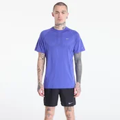Majice Nike Stride Plus Mens Dri-FIT ADV Short-Sleeve Running Top Lapis/ Deep Royal Blue/ Reflective Silv XXL