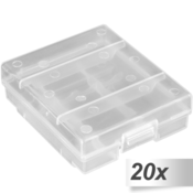20x1 Ansmann Akku-Box für 4 Mignon-/Micro-Zellen