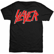 Slayer Classic Logo Mens Black T Shirt: M