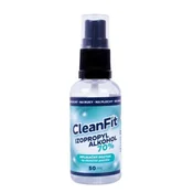 CleanFit alkoholna raztopina IZOPROPIL ALKOHOL 70 % z razpršilcem 50 ml