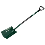 Ravna lopata, kovinski ročaj, plastični ročaj 15G011-1