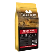 Meglium Suva hrana za pse Mini Adult, Govedina i pirinac, 7 kg