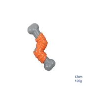 INF Trpežna igrača za žvečenje psov iz najlona in TPR za srednje in majhne pse Orange, (5000125630)